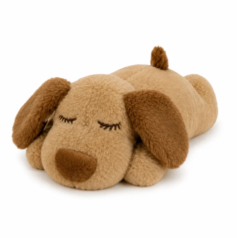 Peluche con latido que calma a tu perro